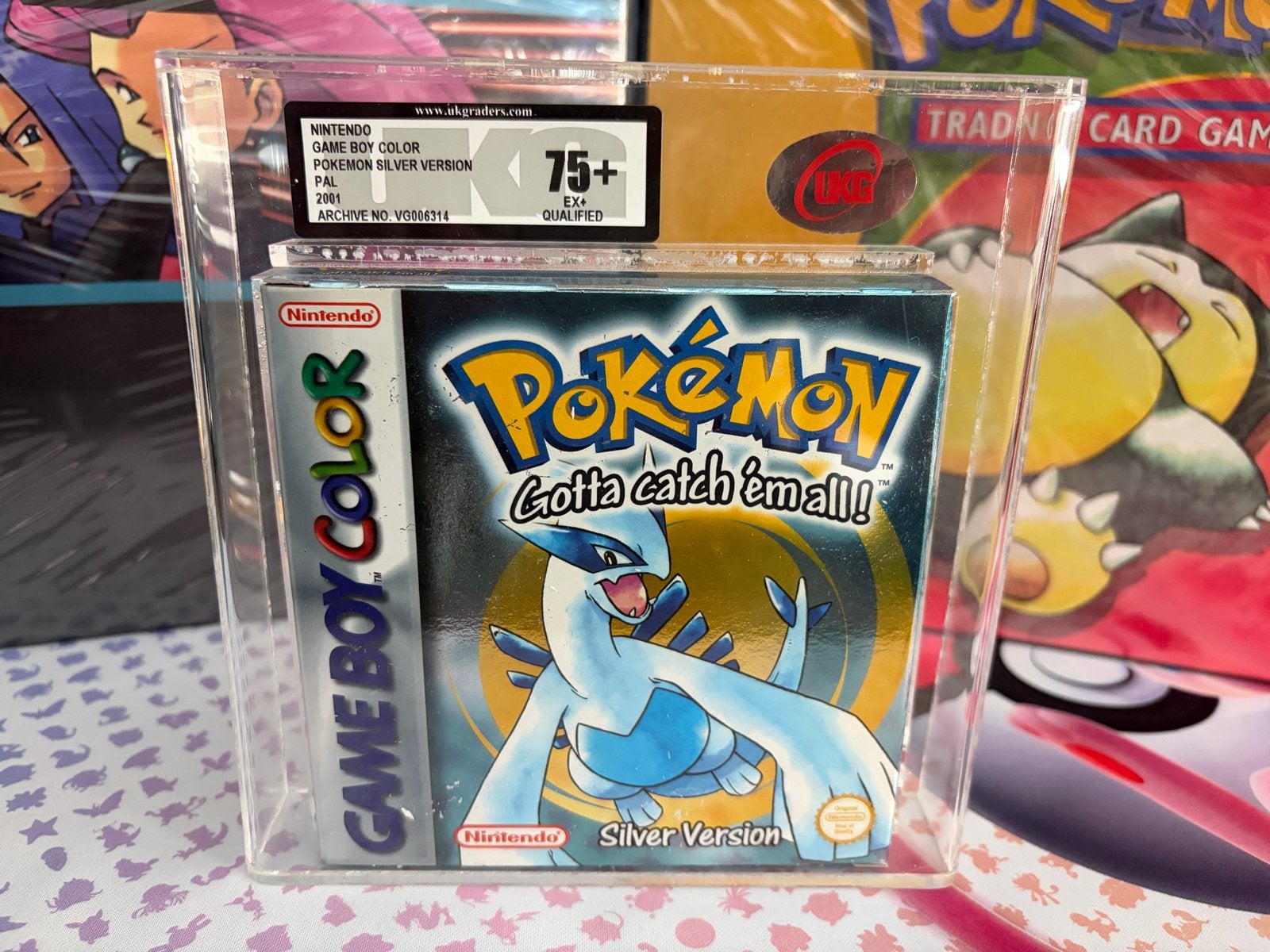 Pokémon Silver Version Game Boy Color (AKG Graded 75+), Spelcomputers en Games, Games | Nintendo Game Boy, 1 speler, Ophalen of Verzenden