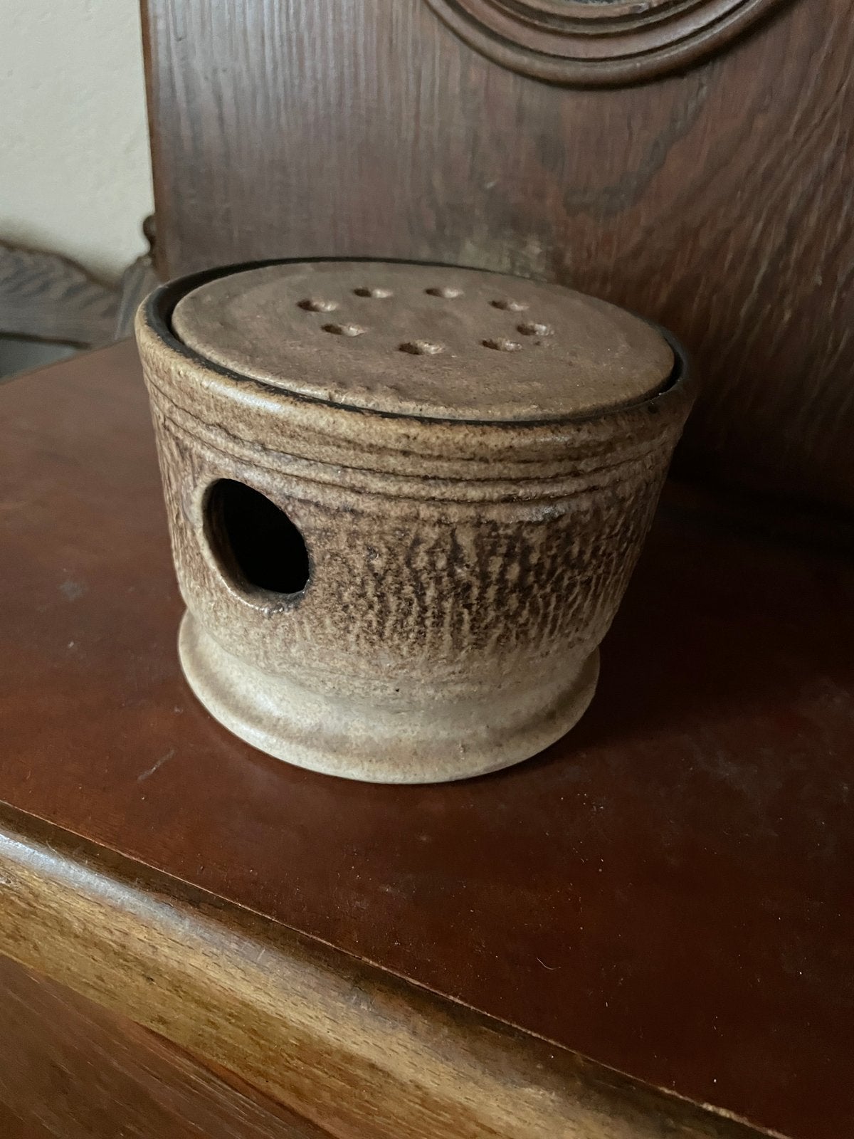 Gratis - Vintage waxine warmhouder, Antiek en Kunst, Ophalen