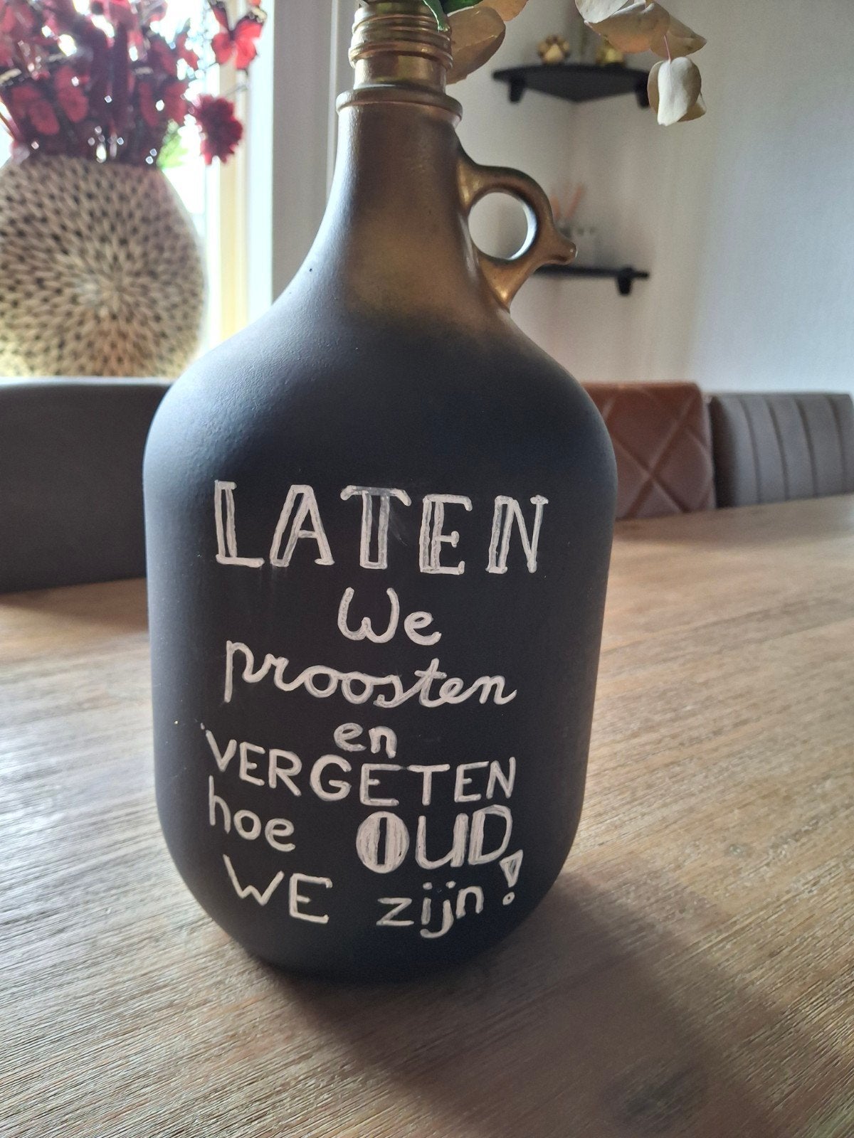 3 kruik vazen, Huis en Inrichting, Woonaccessoires | Vazen, Ophalen, Overige kleuren, Aardewerk of Porselein, Zo goed als nieuw