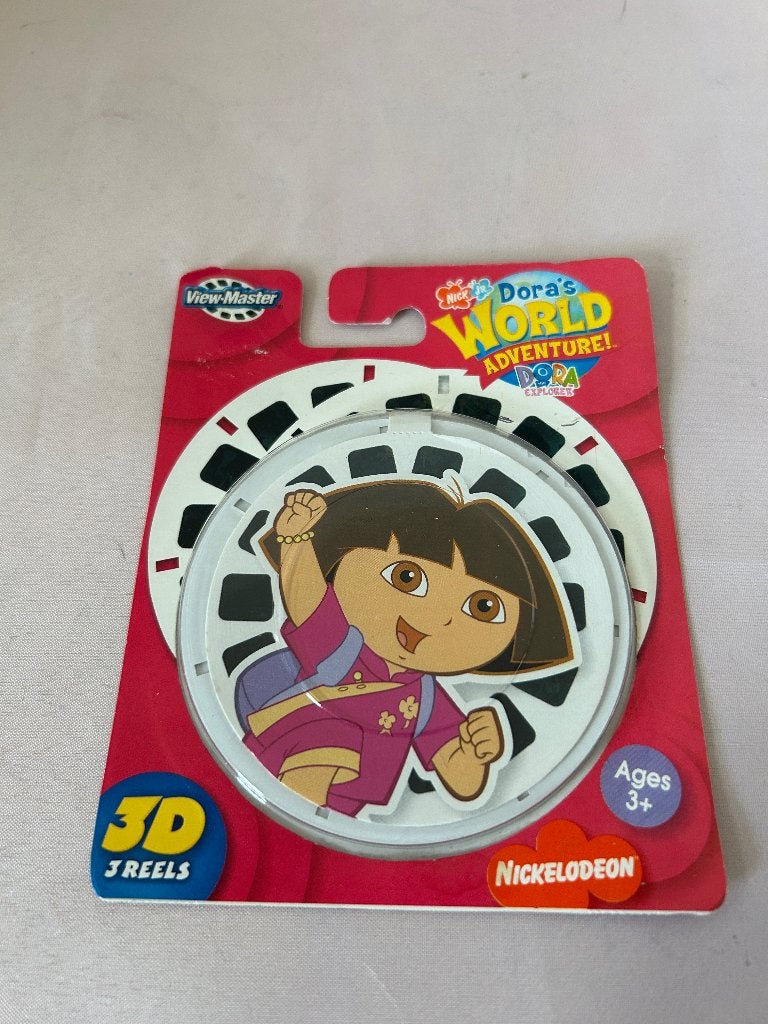 Fisher-Price View-Master Dora's World Adventure 3 Reels, Fisher-price.com, Nieuw, Ophalen of Verzenden, East Aurora, NY 14052, Verenigde Staten (Geïmporteerd door Mattel U.K. Ltd., Vanwall Business Park, Maidenhead SL6 4UB)