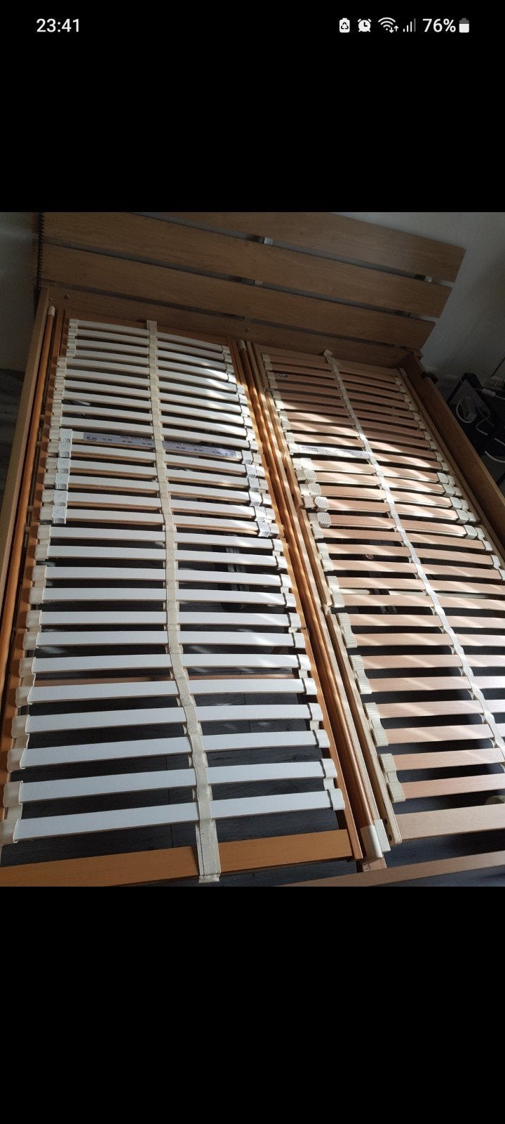 Elektrische  lattenbodems, Huis en Inrichting, Slaapkamer | Matrassen en Bedbodems, Ophalen, Zo goed als nieuw, Eenpersoons, 80 cm