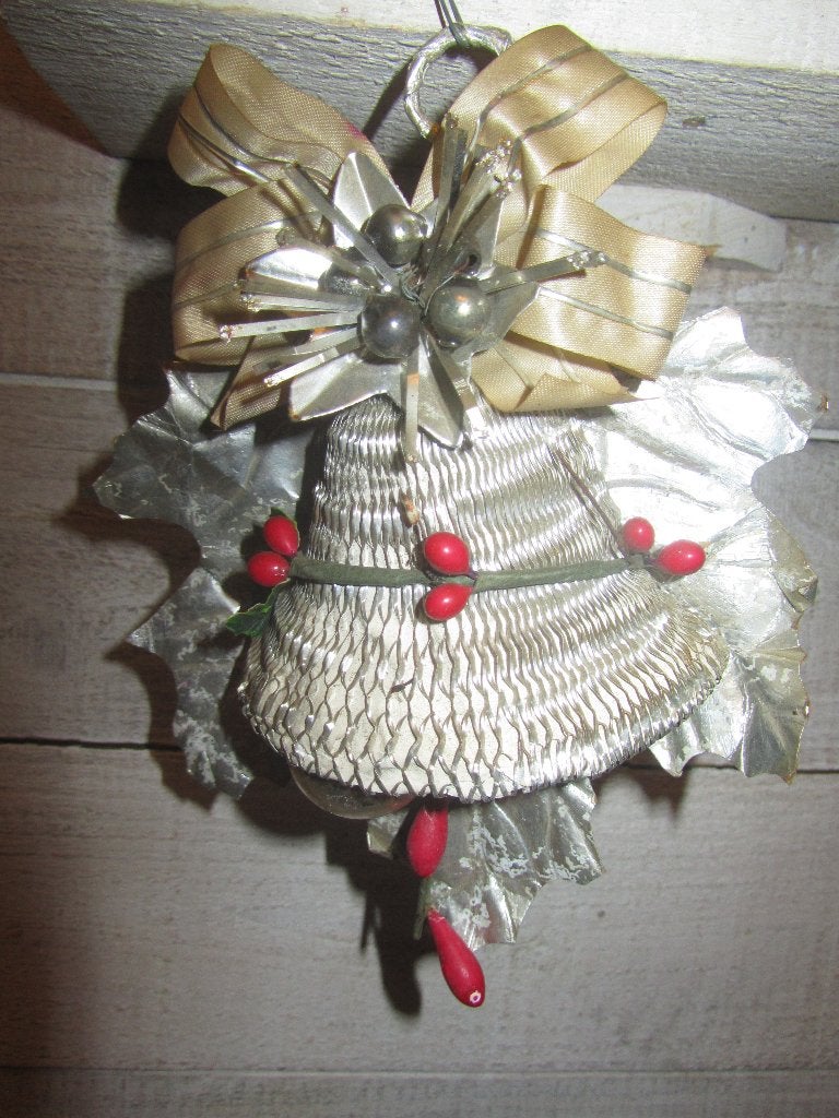 Antieke kerstversiering; kerstklok decoratie, Diversen, Ophalen of Verzenden