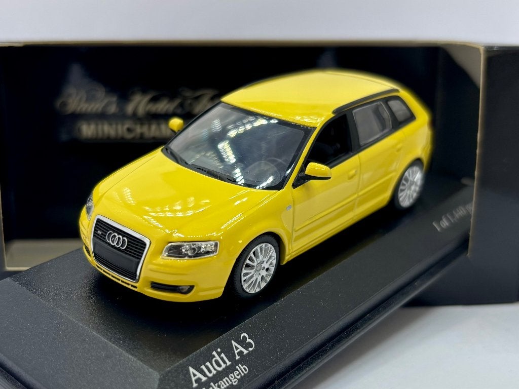 1:43  Audi A3 sportback 2004, Ophalen of Verzenden, Zo goed als nieuw, Auto, MiniChamps