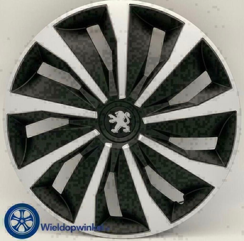 Nog nieuw in doos Peugeot wieldop 15 inch - Zwart/Zilver, Ophalen of Verzenden, Nieuw