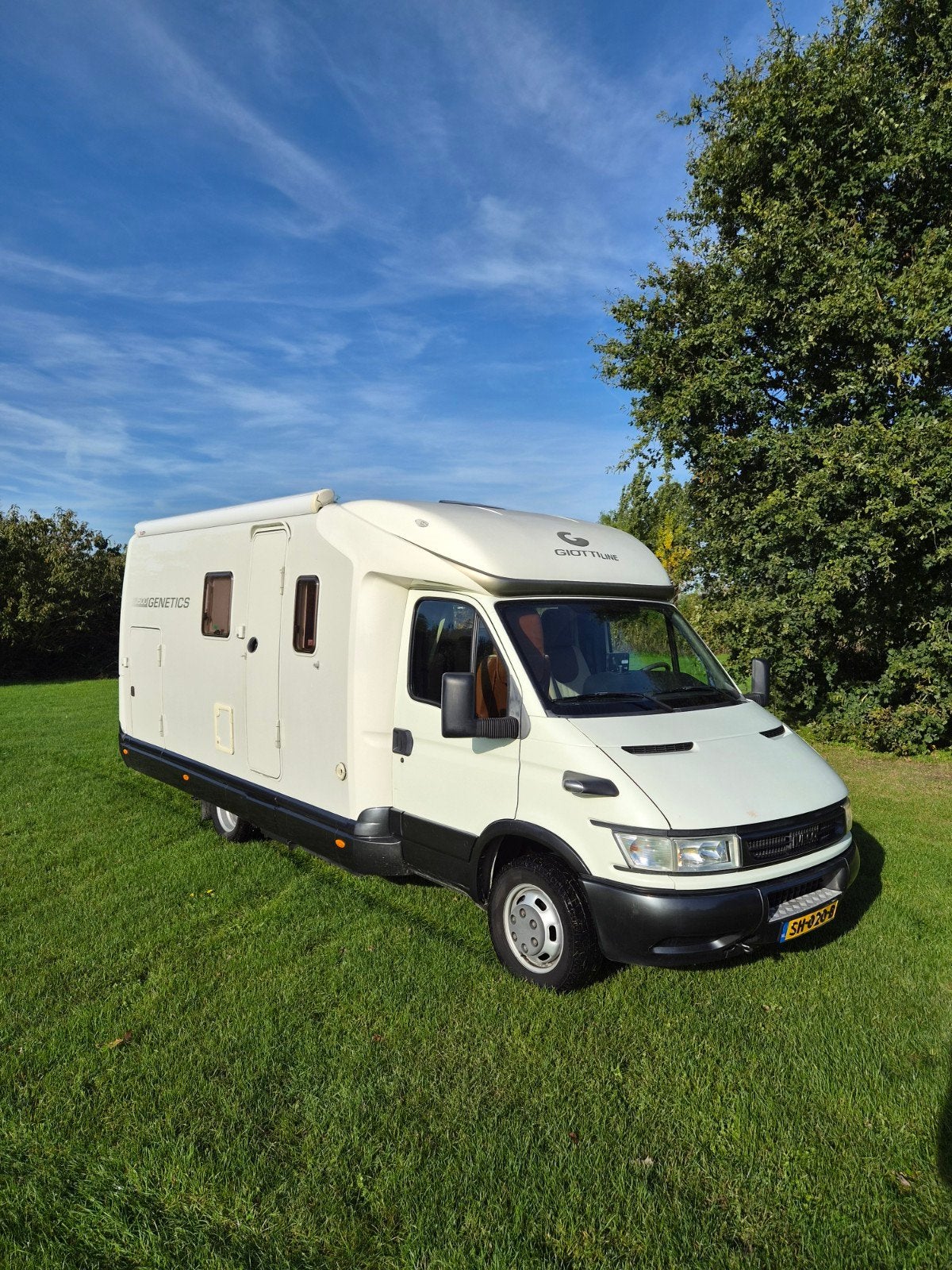 iveco️❤️2xdwarsbed️✅️airco🥶cruise✔️offgrid🌞netjes, Caravans en Kamperen, Fiat, Vloeistofverwarming, 6 tot 7 meter, Bedrijf