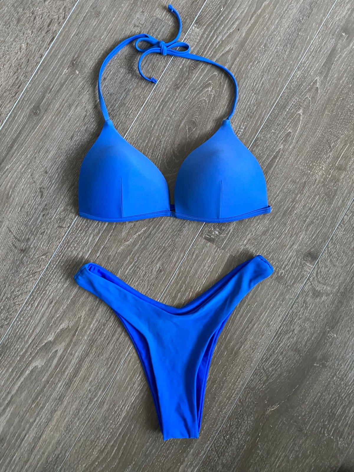 ZGAN Dames meisjes bikini blauw maat 36 S, Ophalen of Verzenden, Zo goed als nieuw, Blauw, Bikini