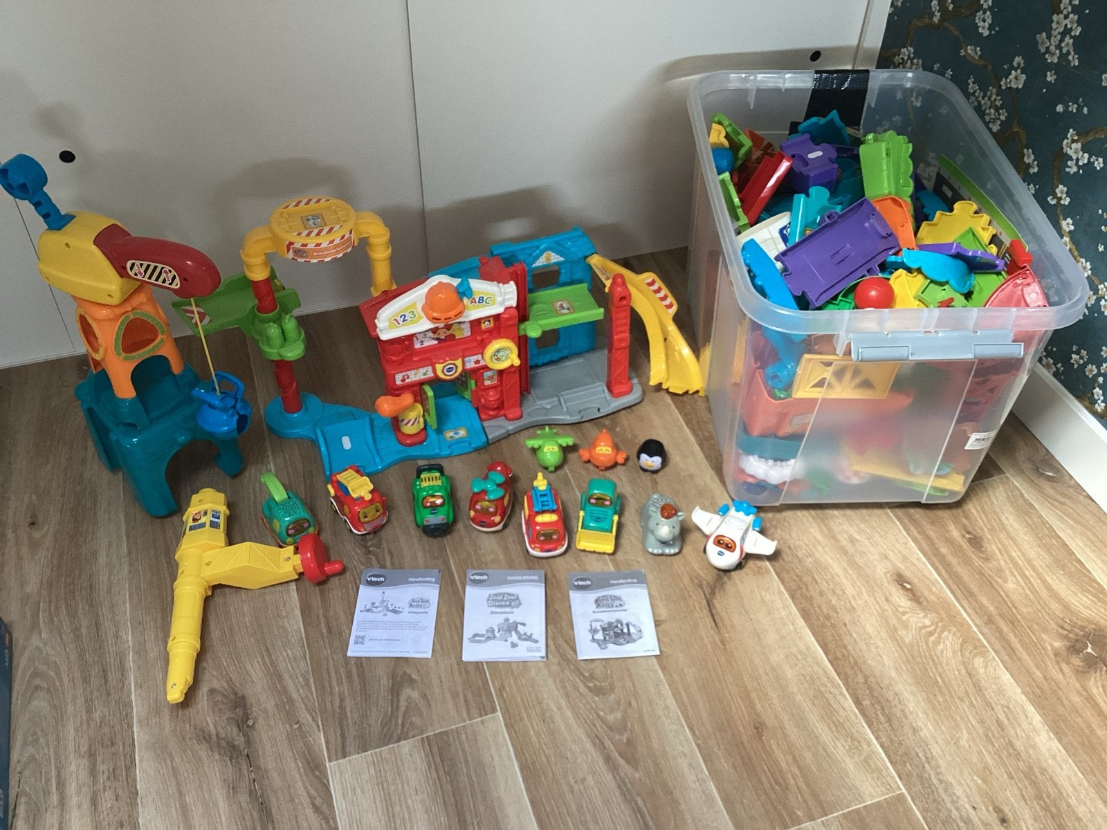 Vtech Toet Toet Auto's en Zoef Zoef Dieren speelsets, Kinderen en Baby's, Speelgoed | Vtech, Ophalen, Gebruikt, 2 tot 4 jaar