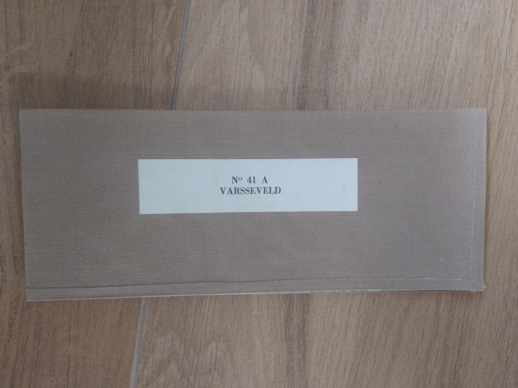 41A Varsseveld Gaanderen Halle Zelhem Stafkaart uit 1966, Topografische Dienst Nederland, Ophalen of Verzenden, 1800 tot 2000