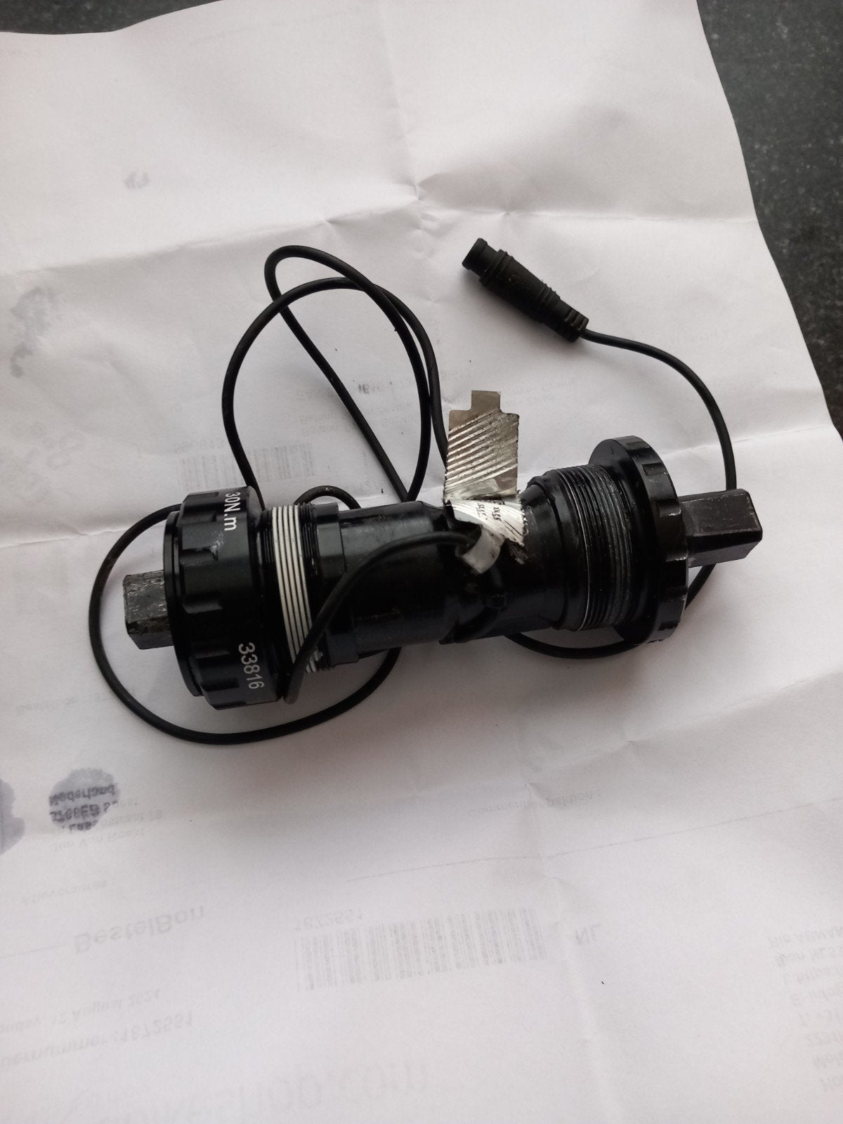 Bafang trapas set 43 V 6/ 130mm 950mm zwart, Ophalen of Verzenden, Overige merken