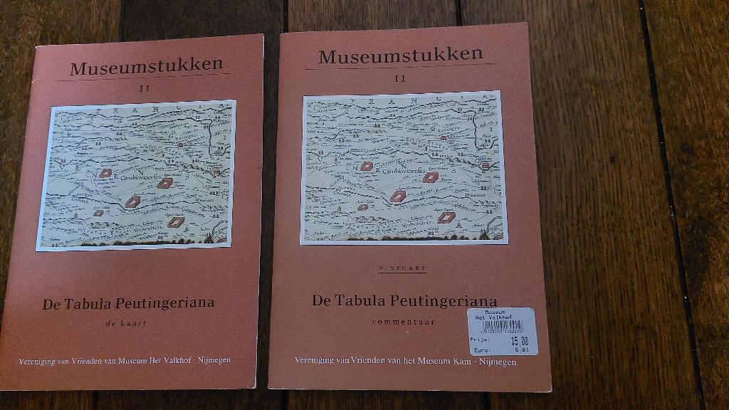 MUSEUMSTUKKEN: de tabula Peutingeriana +commentaar, Boeken, Ophalen of Verzenden, Alpha, Niet van toepassing