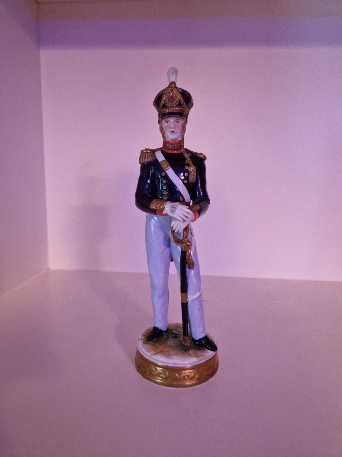 Porseleinen Beeldje Officer 1828 - Rudolf Kämmer, Ophalen of Verzenden