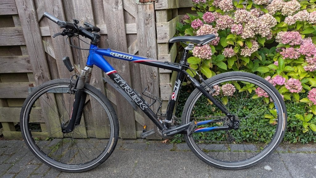 Trek Mountainbike - Gebruikt, Goede Staat, 28 inch, Gebruikt, Vering, Velgrem
