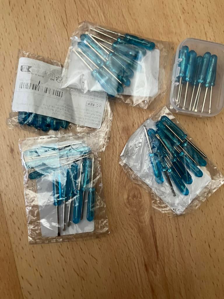 5 setjes mini schroevendraaiers, Ophalen of Verzenden, Nieuw
