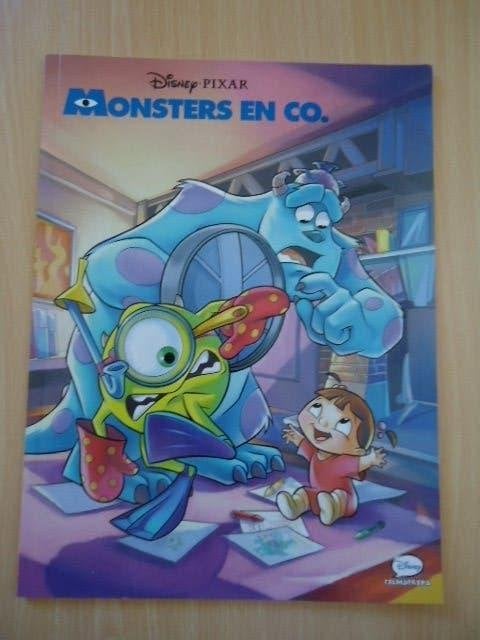 Monsters en co., Disney Pixar filmstrip, Eén stripboek, Ophalen of Verzenden, Zo goed als nieuw