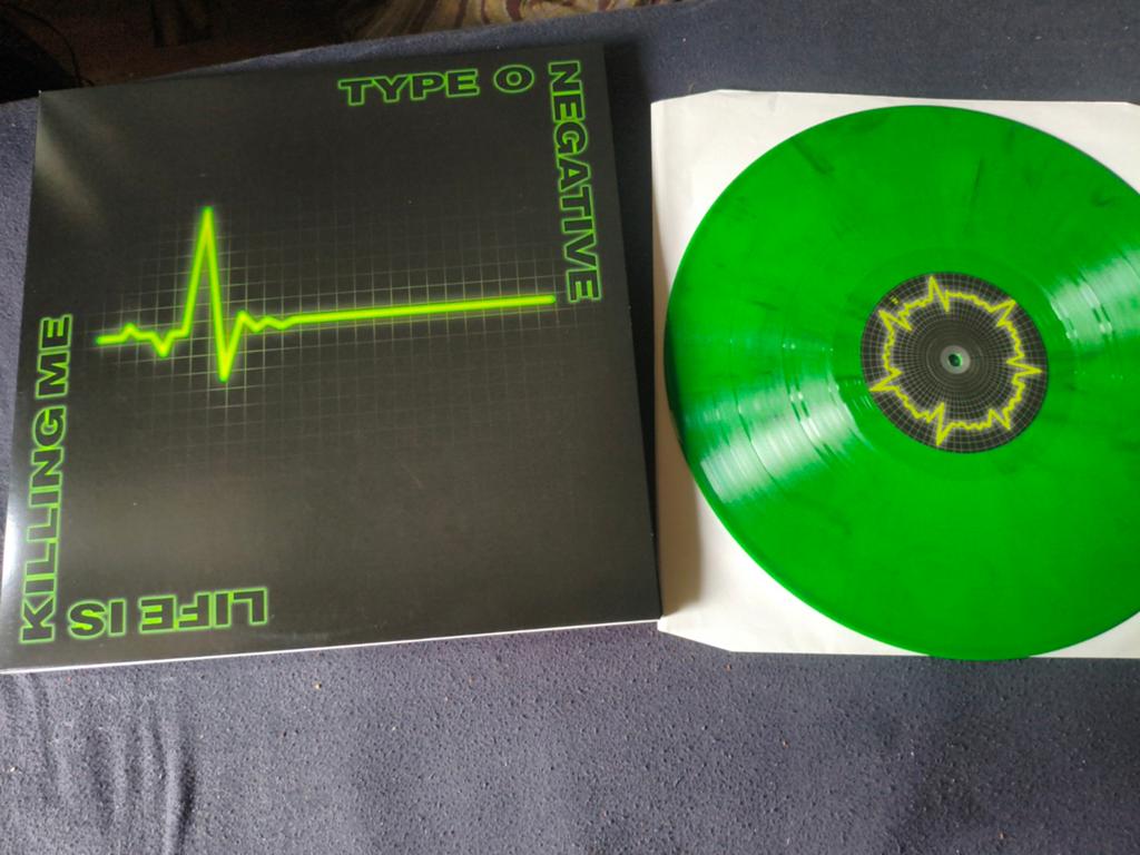 Type O Negative - Life Is Killing Me (3LP Groen Vinyl), Ophalen of Verzenden, Zo goed als nieuw