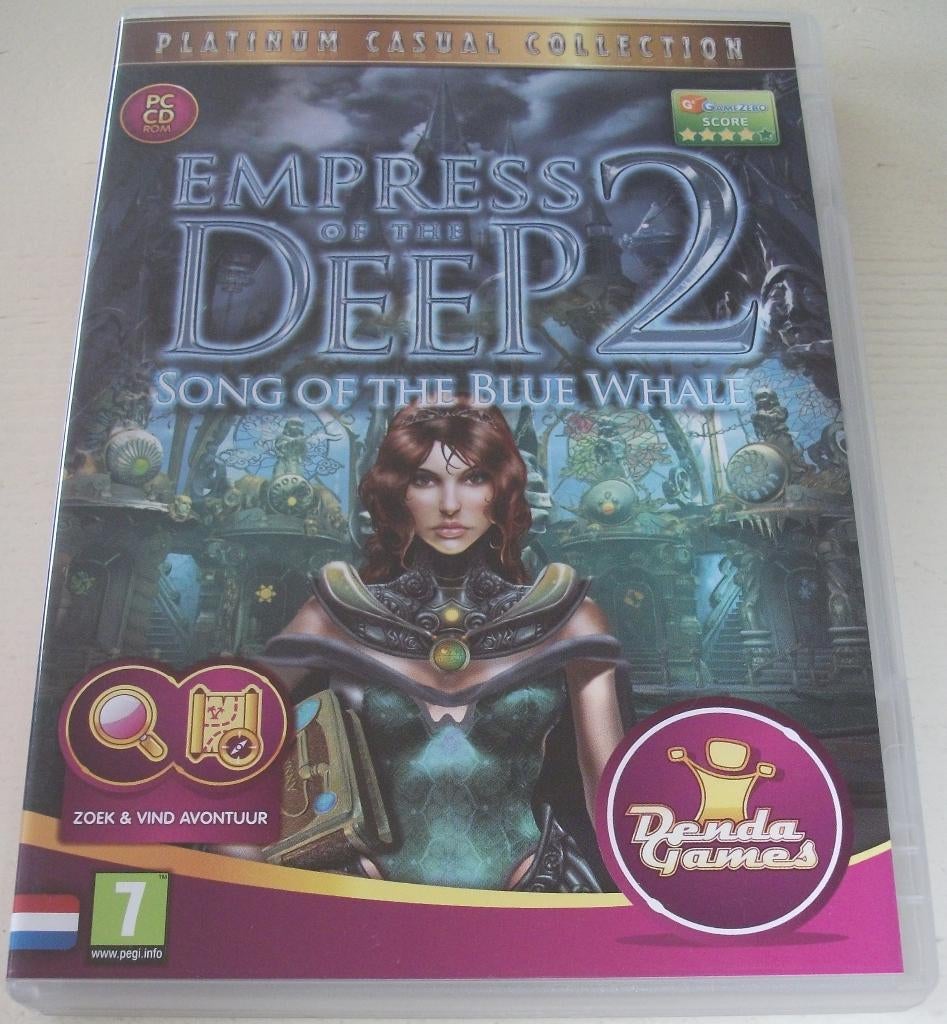 PC Game *** EMPRESS OF THE DEEP 2 *** Song of the Blue Whale, Puzzel en Educatief, 1 speler, Ophalen of Verzenden, Zo goed als nieuw