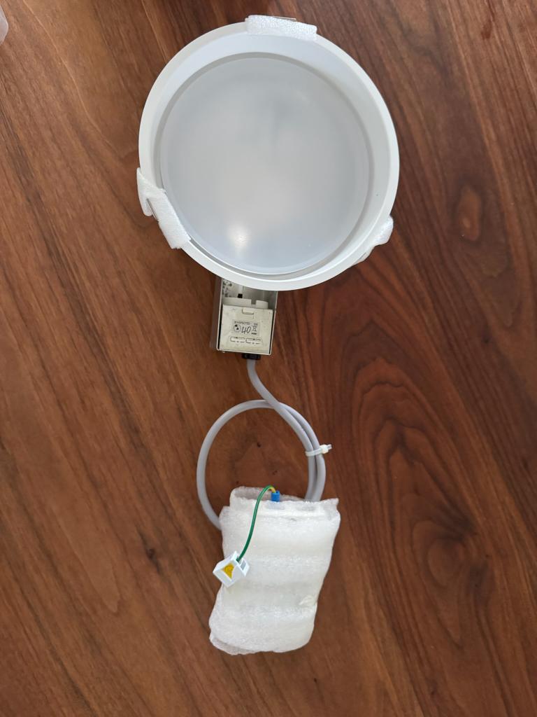 4 Deltalight Diro luxe klassieke inbouwspot wit design nieuw, Huis en Inrichting, Lampen | Spots, Metaal of Aluminium, Nieuw, Ophalen of Verzenden