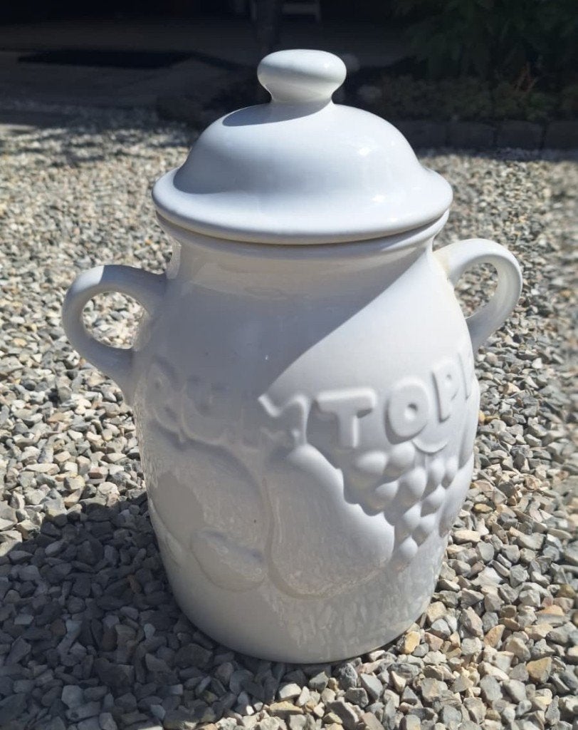 Te koop: Rumtopf, Ophalen