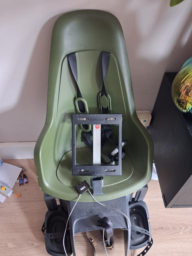 Fiets stoel achter Bobike, Ophalen, Gebruikt