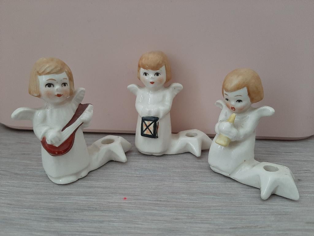 3 x klein Goebel engeltje engel, Verzamelen, Beelden en Beeldjes, Ophalen, Gebruikt, Overige typen