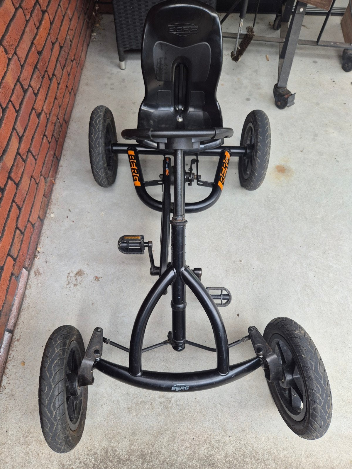 BERG Buddy skelter – Graphite Black, Kinderen en Baby's, Speelgoed | Buiten | Skelters, Ophalen, Gebruikt, Berg