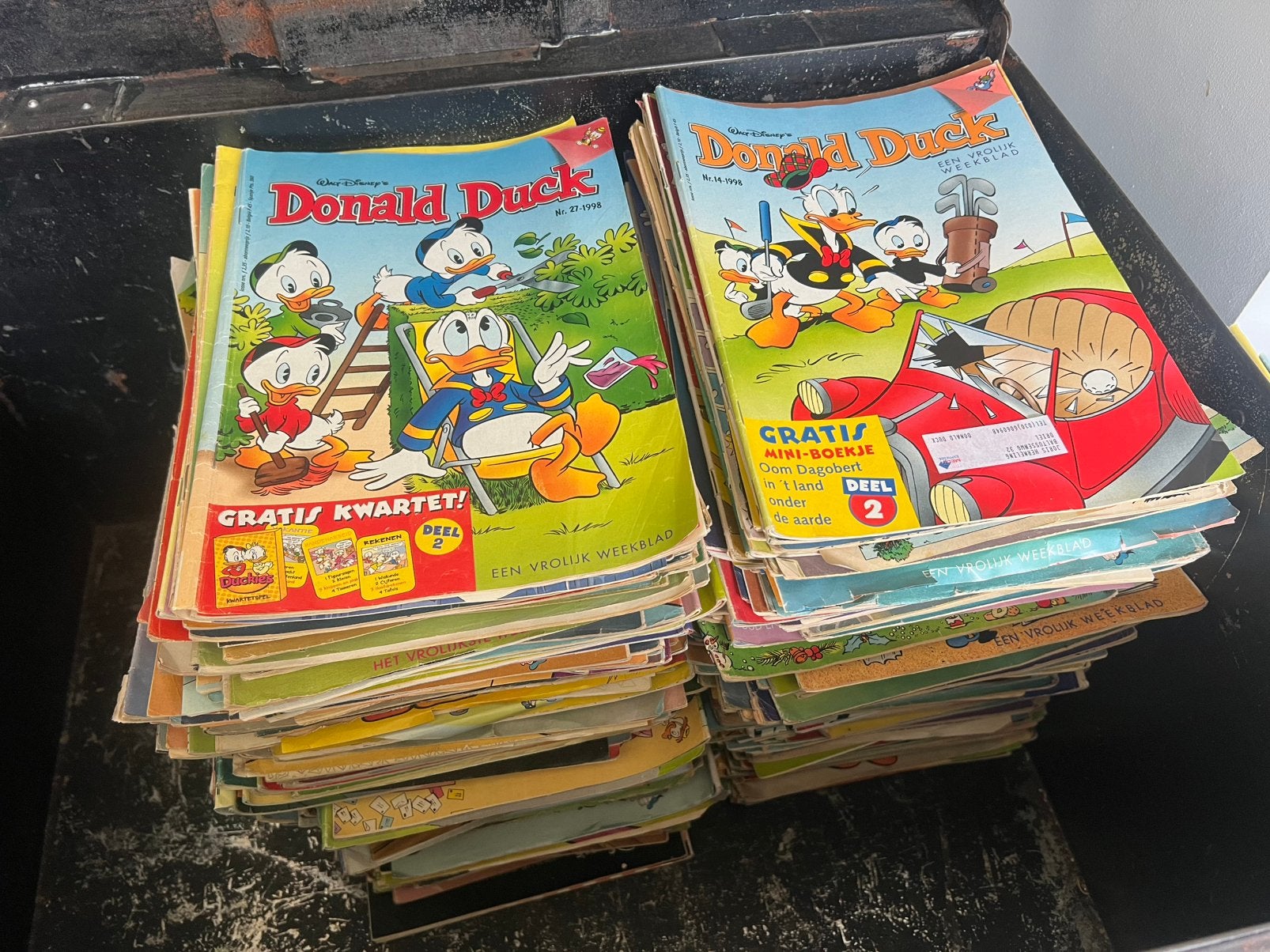 Donald Duck verzameling circa 500 stuks ‘86-‘99, Meerdere comics, Ophalen, Gelezen, Europa