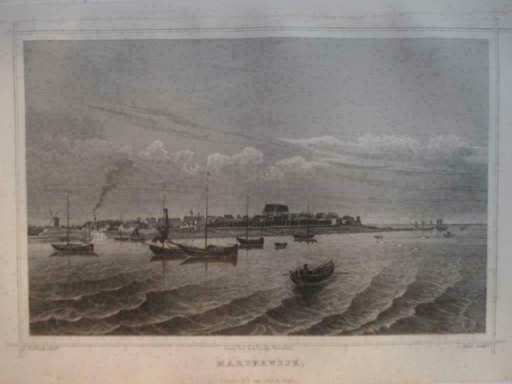 115  / Hardewijk   Staalgravure 1860, Antiek en Kunst, Ophalen of Verzenden