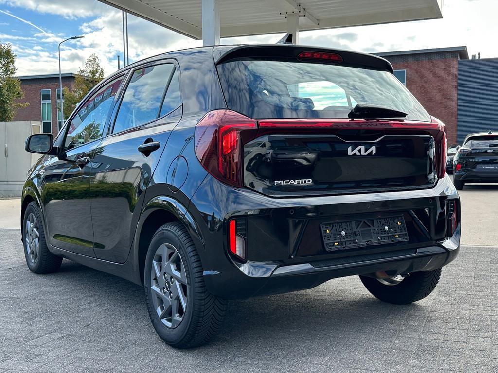 Kia PICANTO 1.0 DPI DynamicPlusLine|Autom|Stoel/Stuur verw|4, Voorwielaandrijving, Stof, Zwart, Bedrijf