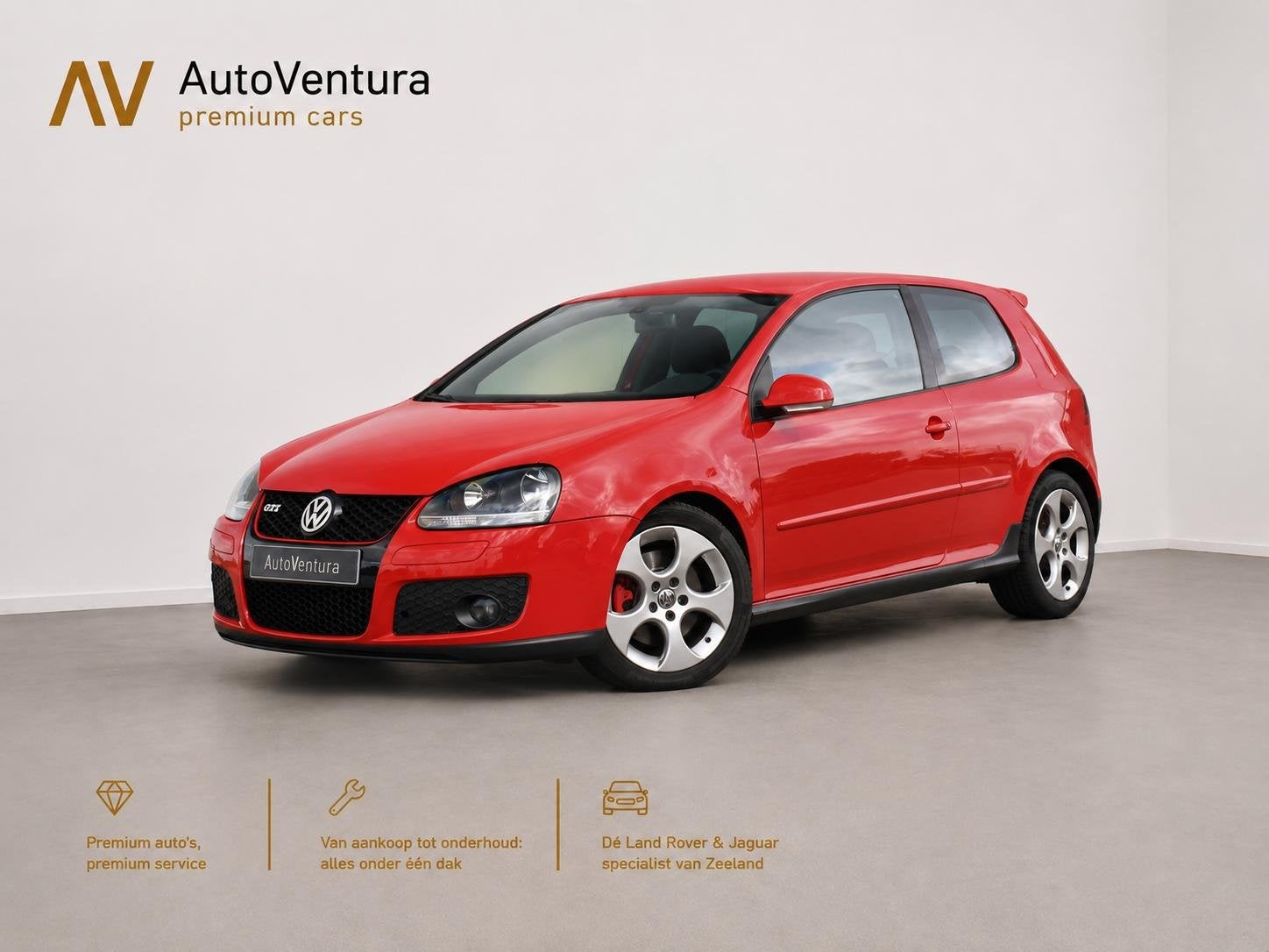 Volkswagen Golf 2.0 TFSI GTI | AIRCO | XENON | CRUISE, Auto's, Stof, Gebruikt, Zwart, 4 cilinders