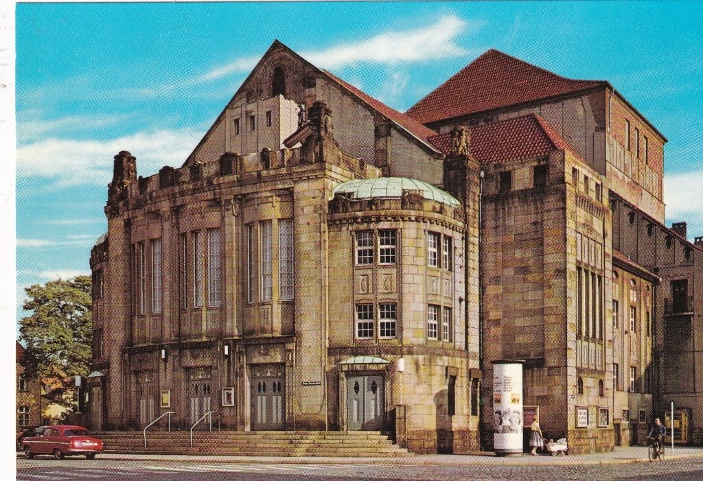 Duitsland osnabruck, stadttheater, Verzamelen, Verzenden, 1960 tot 1980, Ongelopen, Duitsland