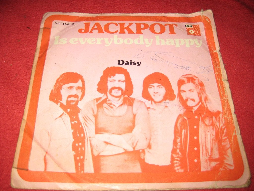 Jackpot: Is everybody happy, Ophalen of Verzenden, Zo goed als nieuw, Pop