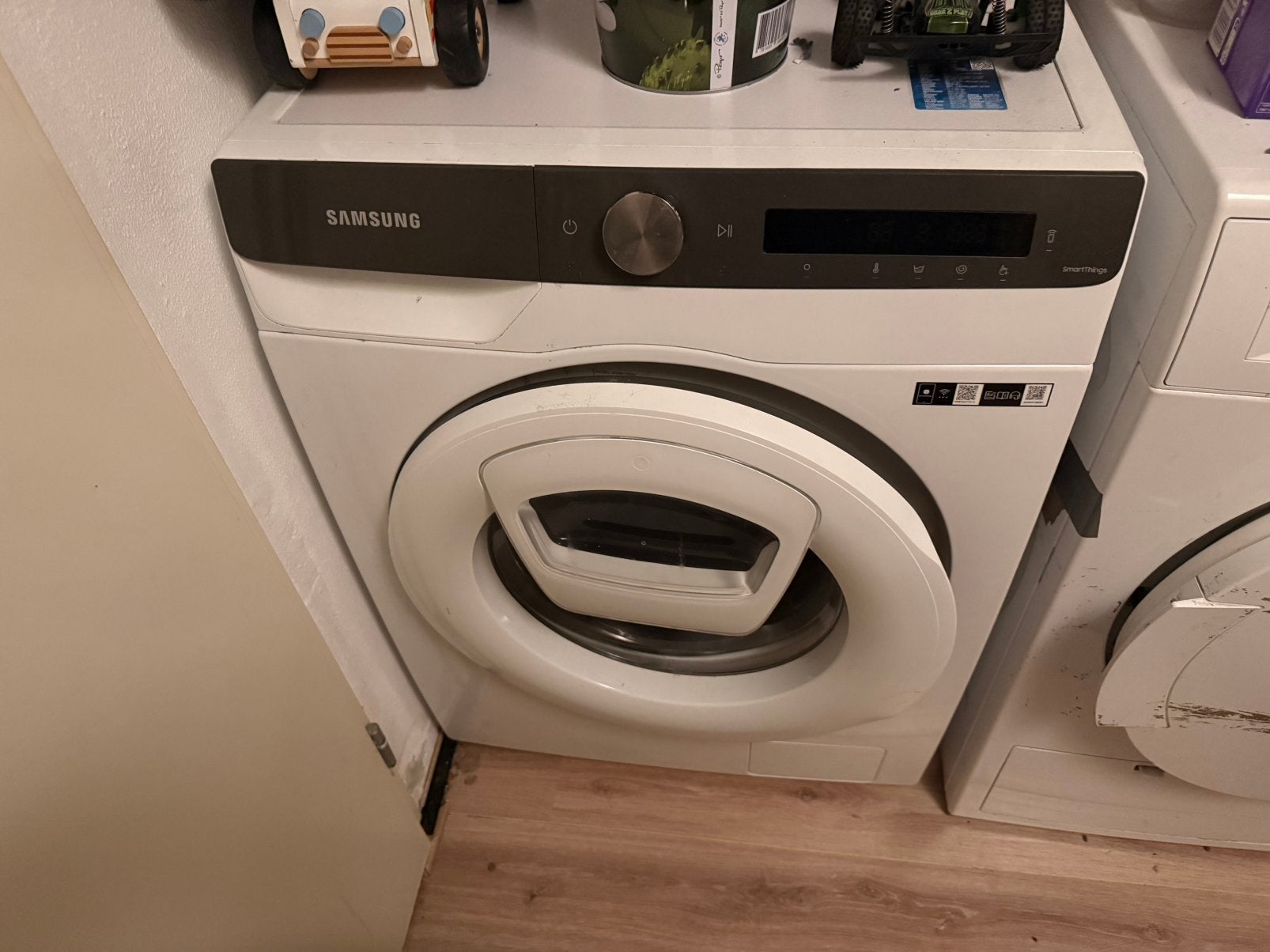 wasmachine/Droger 9 kilo, Ophalen, 1200 tot 1600 toeren, Gebruikt, 8 tot 10 kg