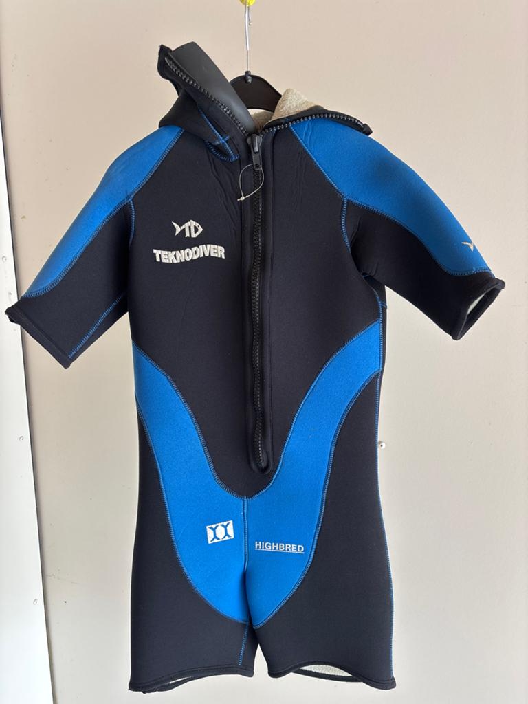 Teknodiver overpak heren maat 2 - Highbred wetsuit, Watersport en Boten, Duiken, Ophalen of Verzenden, Nieuw, Duikpak