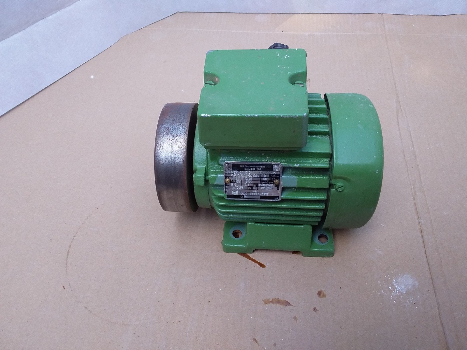 Electra motor, Ophalen, Elektromotor