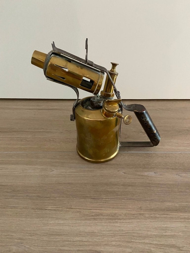 Vintage soldeerbrander Optimus nummer 411, Antiek en Kunst, Ophalen of Verzenden