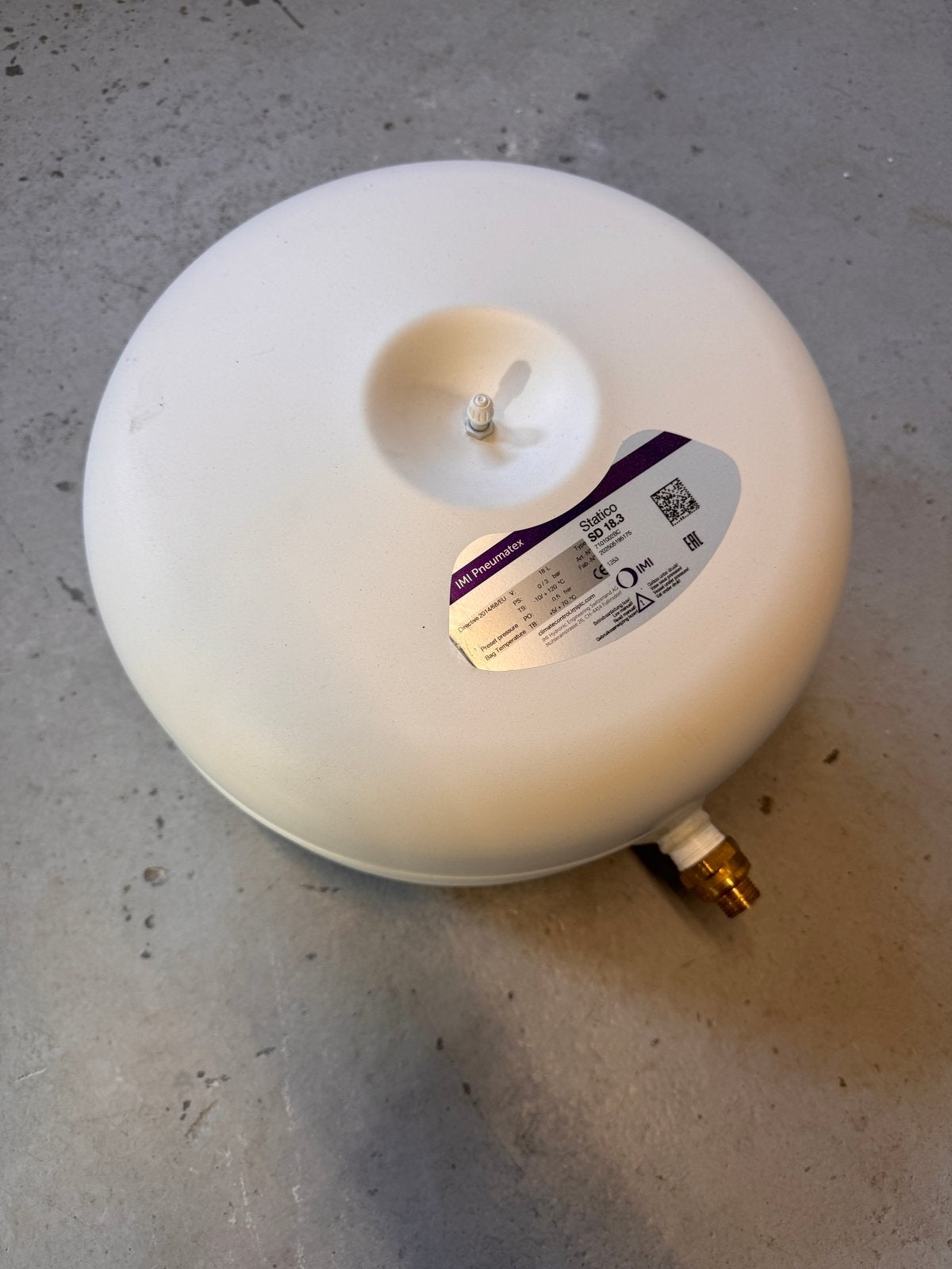 Pneumatex Statico SD 18.3 expansievat, Doe-het-zelf en Verbouw, Verwarming en Radiatoren, Ophalen, Gebruikt, Overige typen
