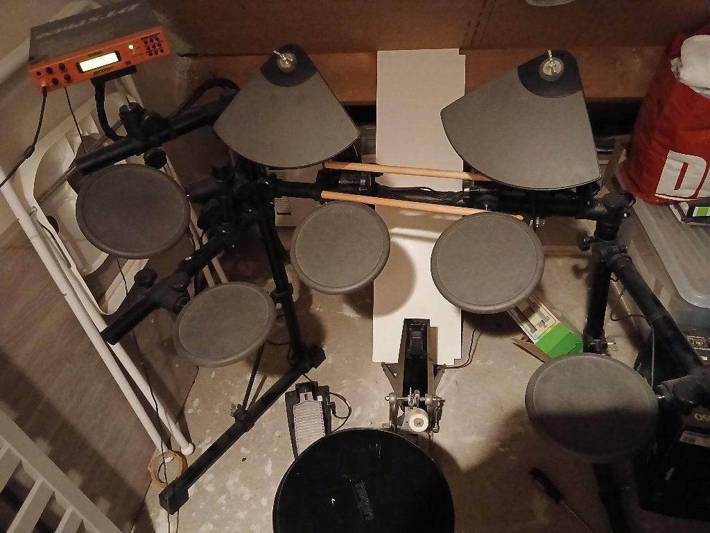 Electrisch drumstel yamaha, Ophalen, Zo goed als nieuw, Yamaha