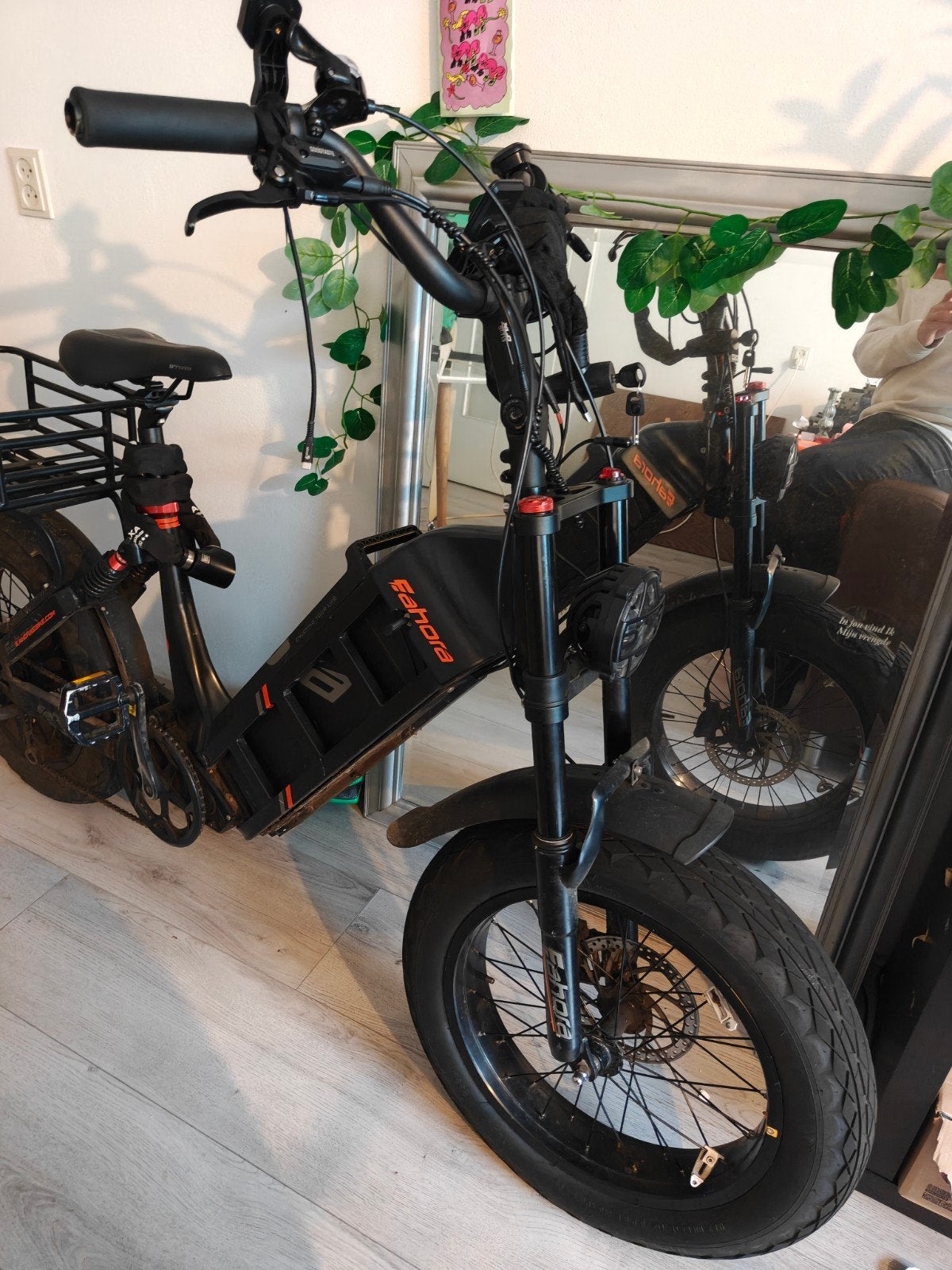 Fatbike met ratelend geluid en zware ondersteuning, Fietsen en Brommers, Ophalen