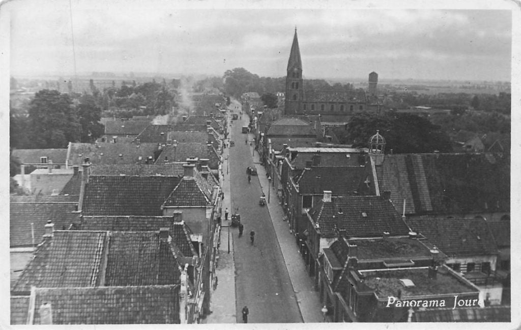 703-440-047 Panorama Joure, Verzamelen, Ophalen of Verzenden, Voor 1920, Friesland