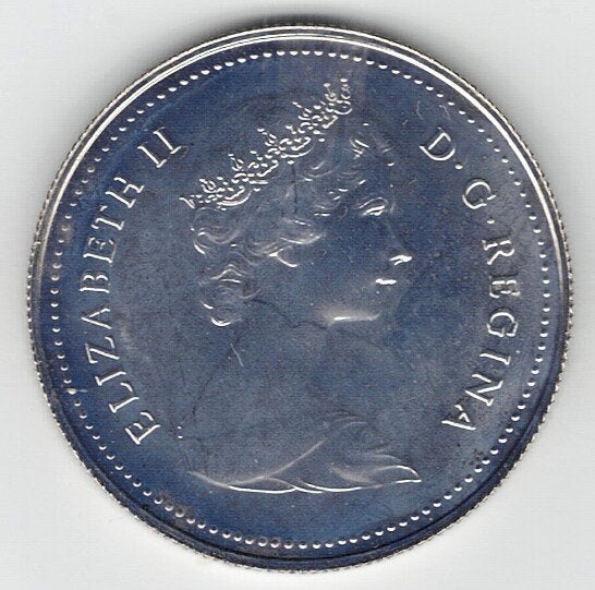 26-1004 Canada 1 dollar 1982, Ophalen of Verzenden, Noord-Amerika, Losse munt