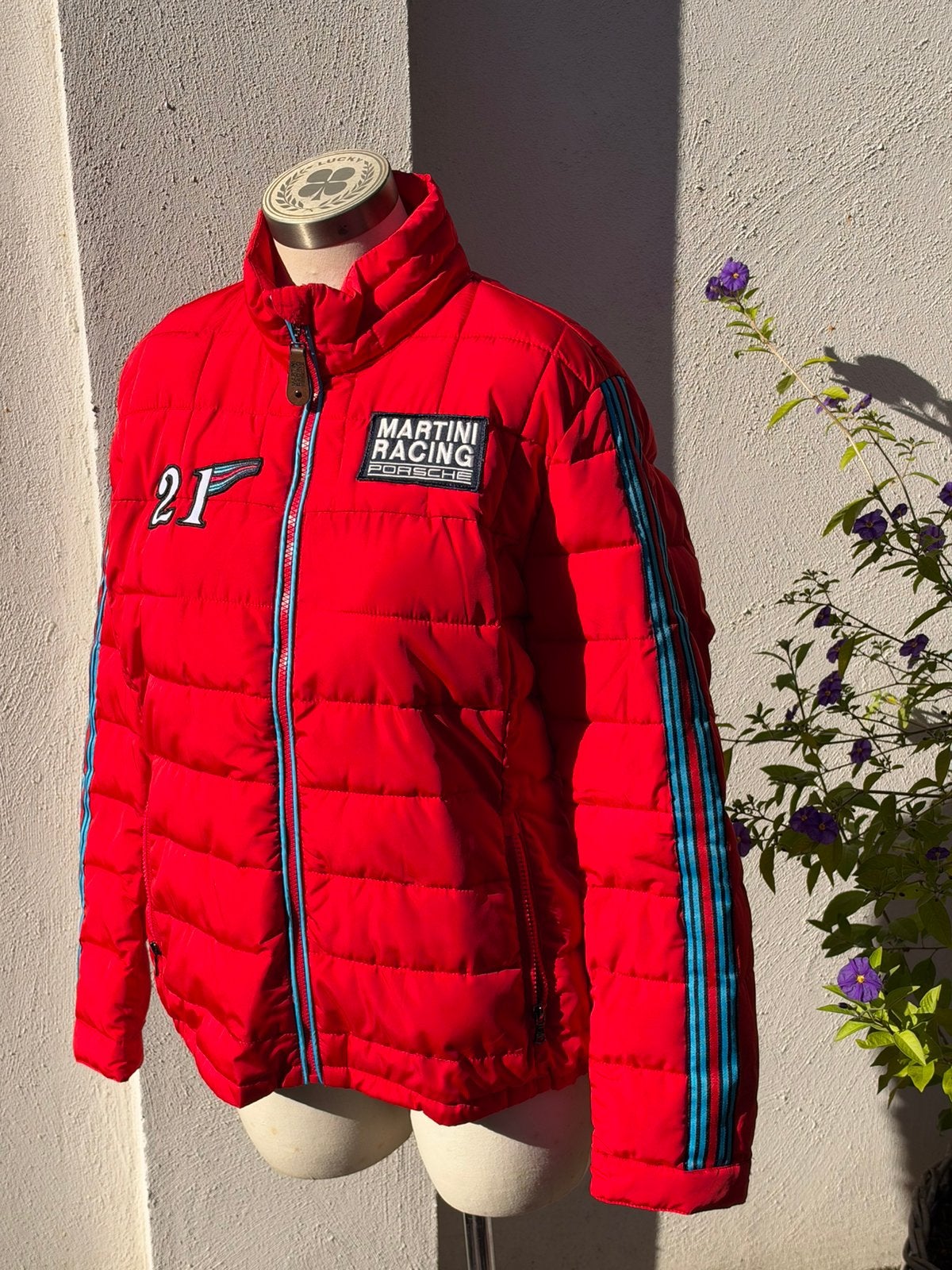 Porsche Martini Racing Jack EU maat L, Ophalen of Verzenden, Zo goed als nieuw, Maat 42/44 (L), Rood