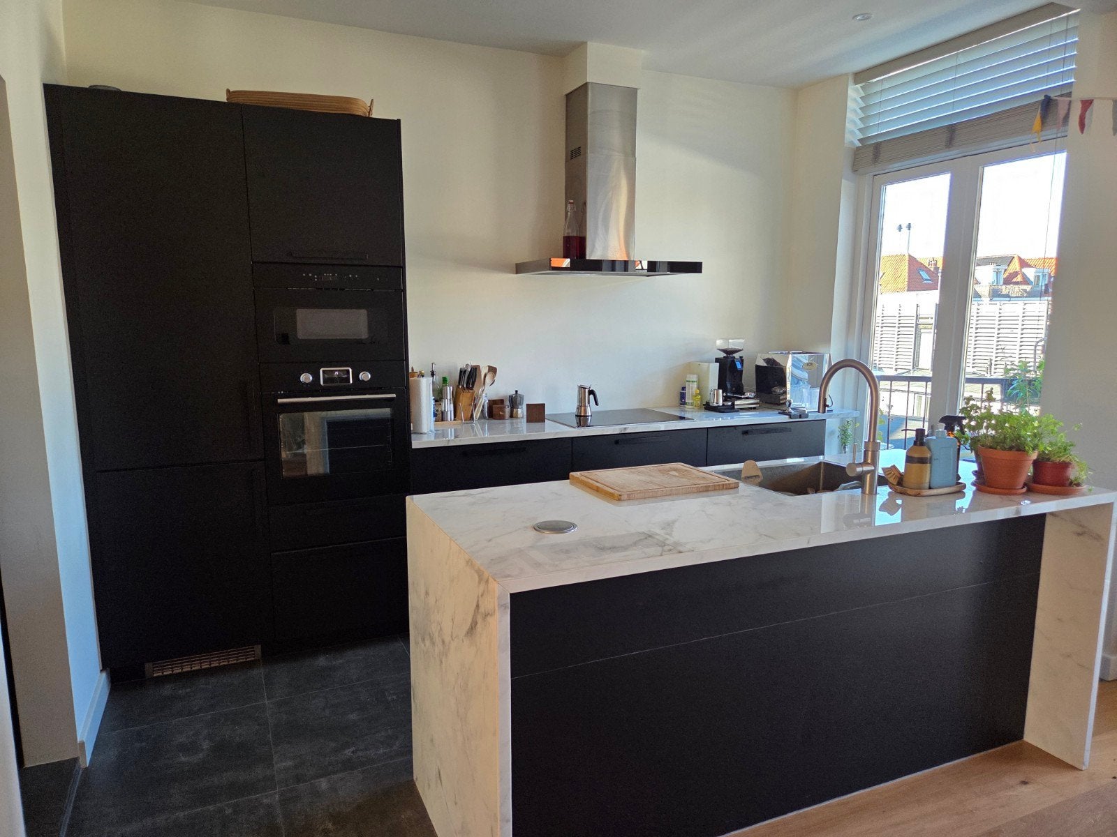 Keukenfronten Method zwart, Huis en Inrichting, Ophalen, Gebruikt, 75 cm of meer, Zwart