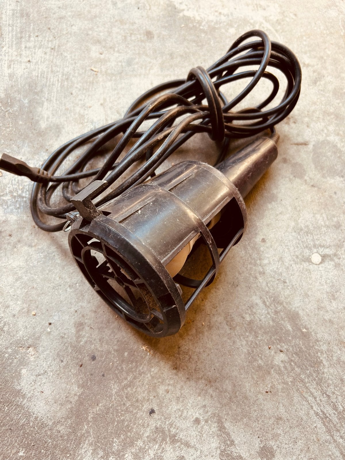 Handige werklamp met snoer, Ophalen, Gebruikt, Minder dan 50 watt, Lamp met armatuur