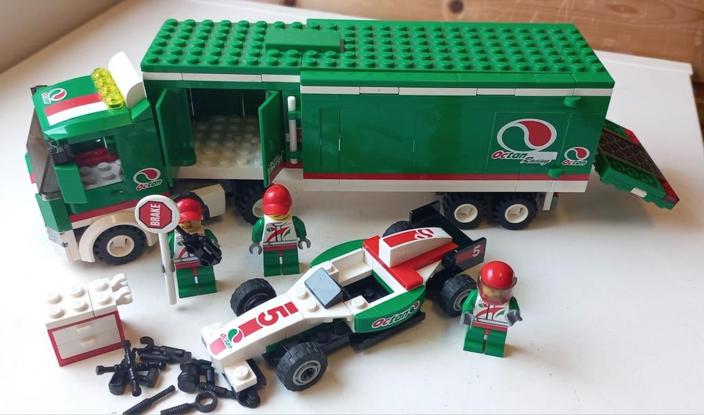 60025 Lego city race team, Lego, Ophalen of Verzenden, Compleet, Complete set