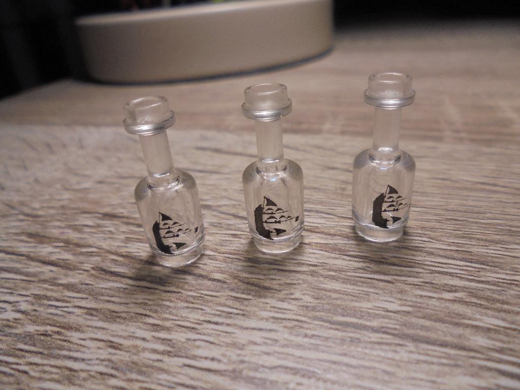 lego Utensil Bottle with Black Sailing Ship, Ophalen of Verzenden, Zo goed als nieuw, Lego