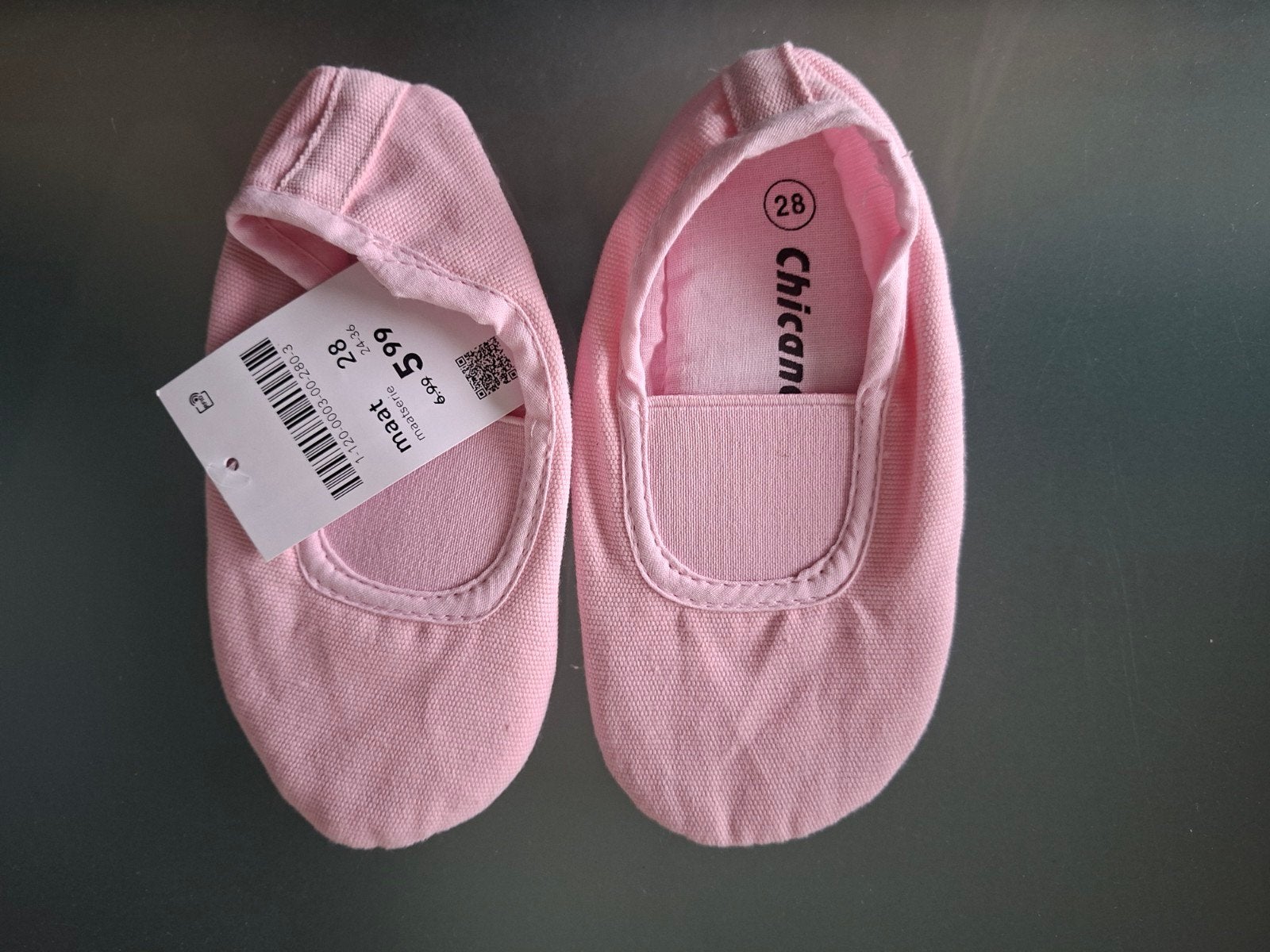 Nieuwe roze gymschoentjes / balletschoentjes maat 28, Ophalen of Verzenden, Nieuw, Schoenen