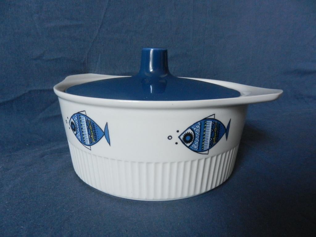 Villeroy en Boch terrine / oven dekschaal decor Viking chip, Ophalen of Verzenden