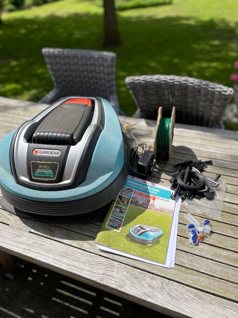 Robot Grasmaaier, Ophalen of Verzenden, Gebruikt, 20 tot 25 cm, Gardena