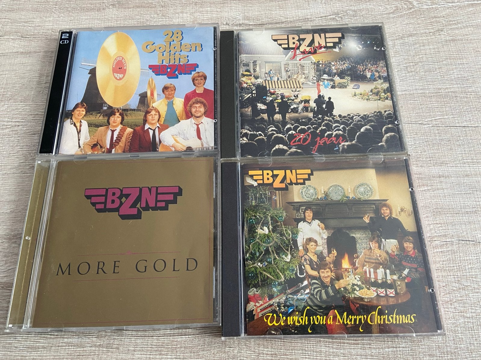 BZN CD collectie: 4 albums, inclusief kersteditie, Cd's en Dvd's, Ophalen of Verzenden, 1990 - 1999, Zo goed als nieuw