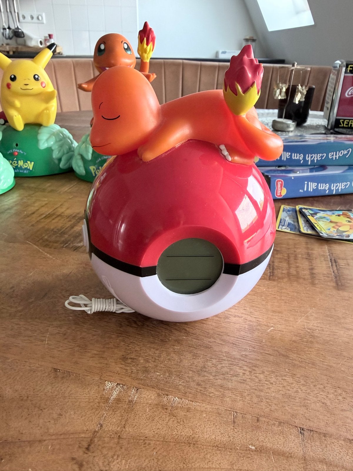Pokemon Charmander Pokeball Wekker, Ophalen of Verzenden, Gebruikt